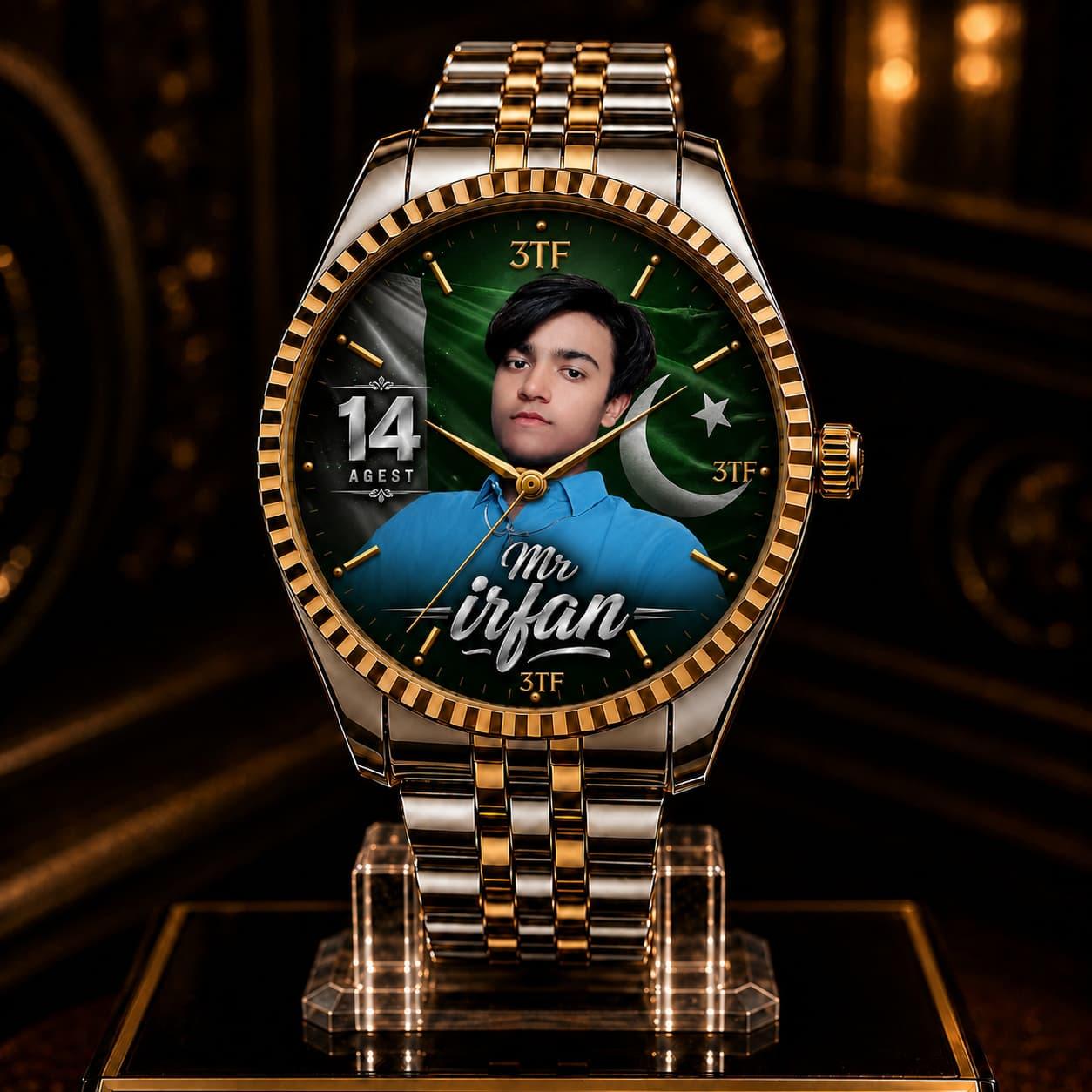 Customize name watch