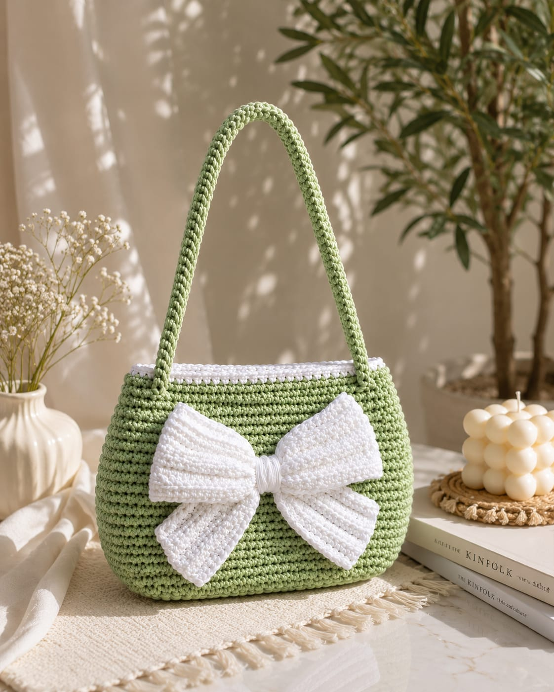 Rapunzel Crochet Bag