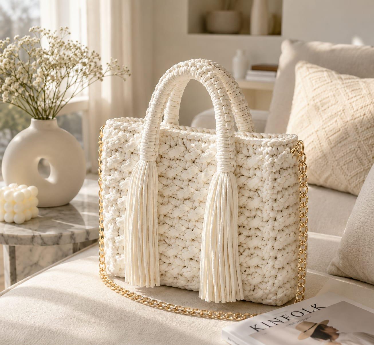 Belle Grace Crochet Bag